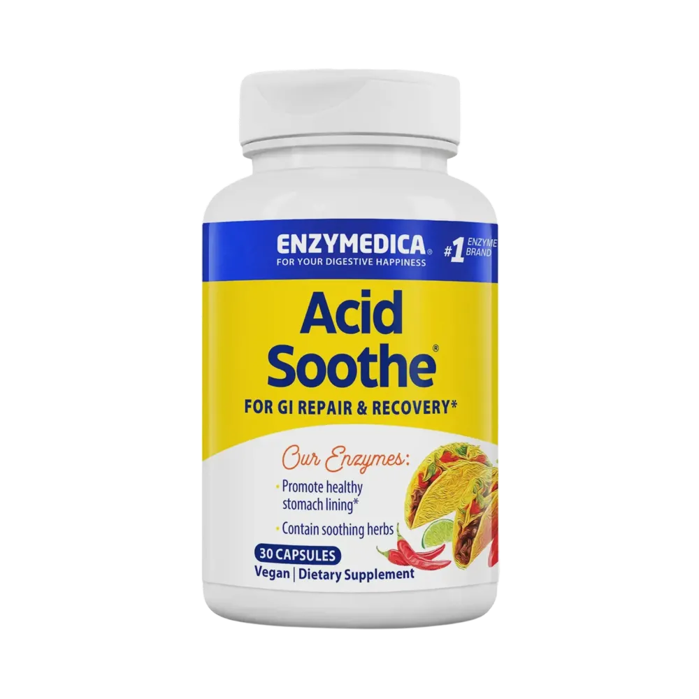 Enzymedica - Acid Soothe 30 caps