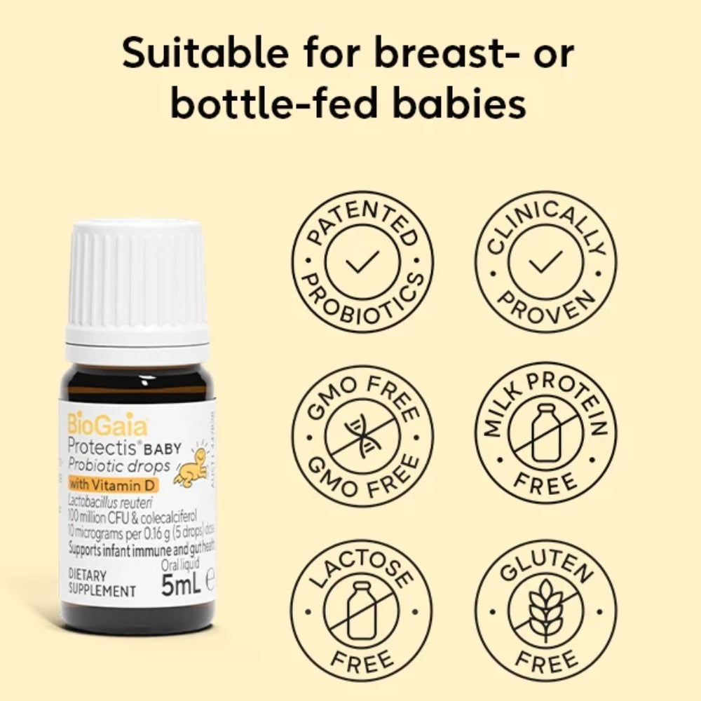BioGaia - Protectis Baby Probiotic drops with Vitamin D 5ml