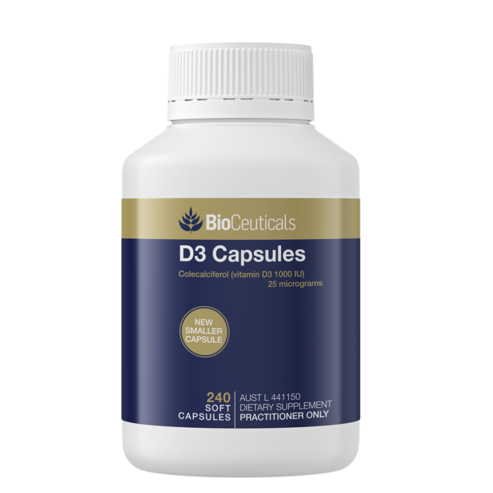 Bioceuticals - D3 Capsules 240 soft caps
