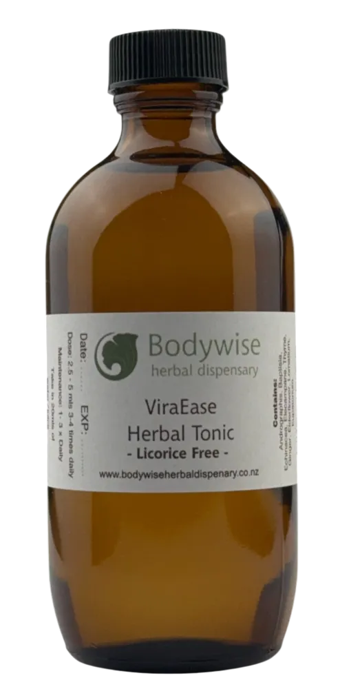 Bodywise Herbal Tonic - ViraEase (Liquorice Free)