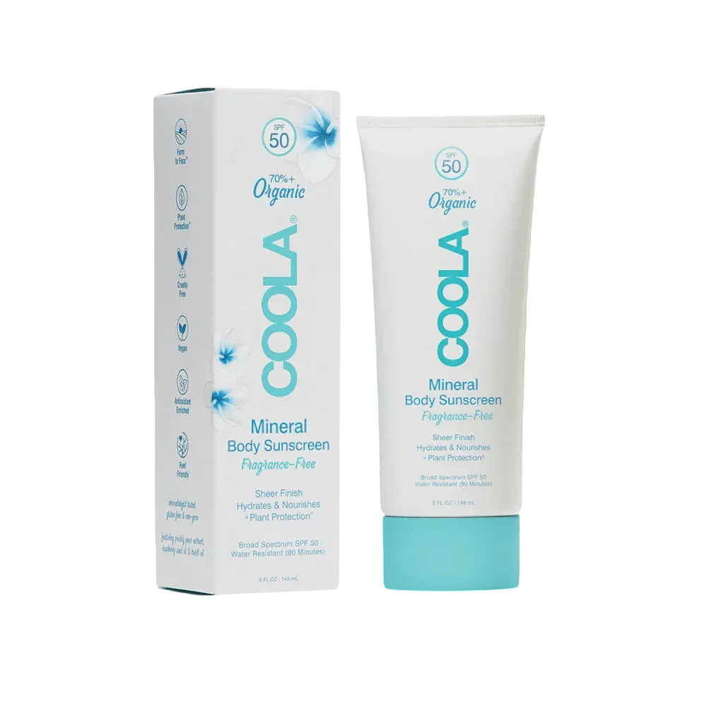 COOLA - Mineral Body Sunscreen Frag Free 50spf 148ml