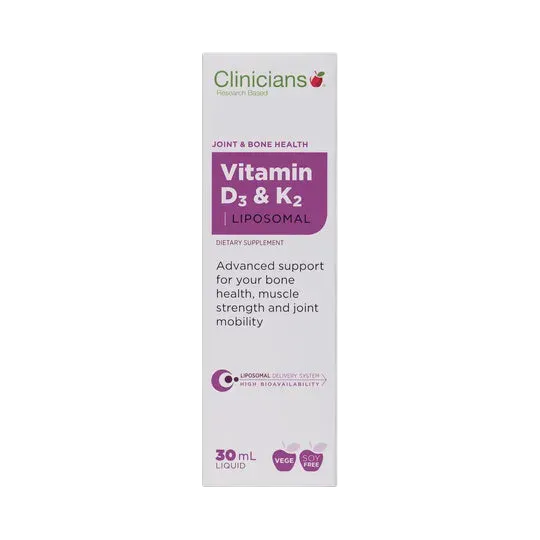 Clinicians - Liposomal Vitamin D3 & K2 500 IU - 30mL