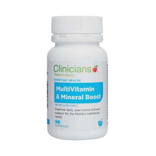 Clinicians - Multi Vitamin Mineral Boost 90 caps