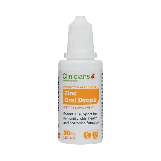 Clinicians - Zinc Oral Drops 30ml