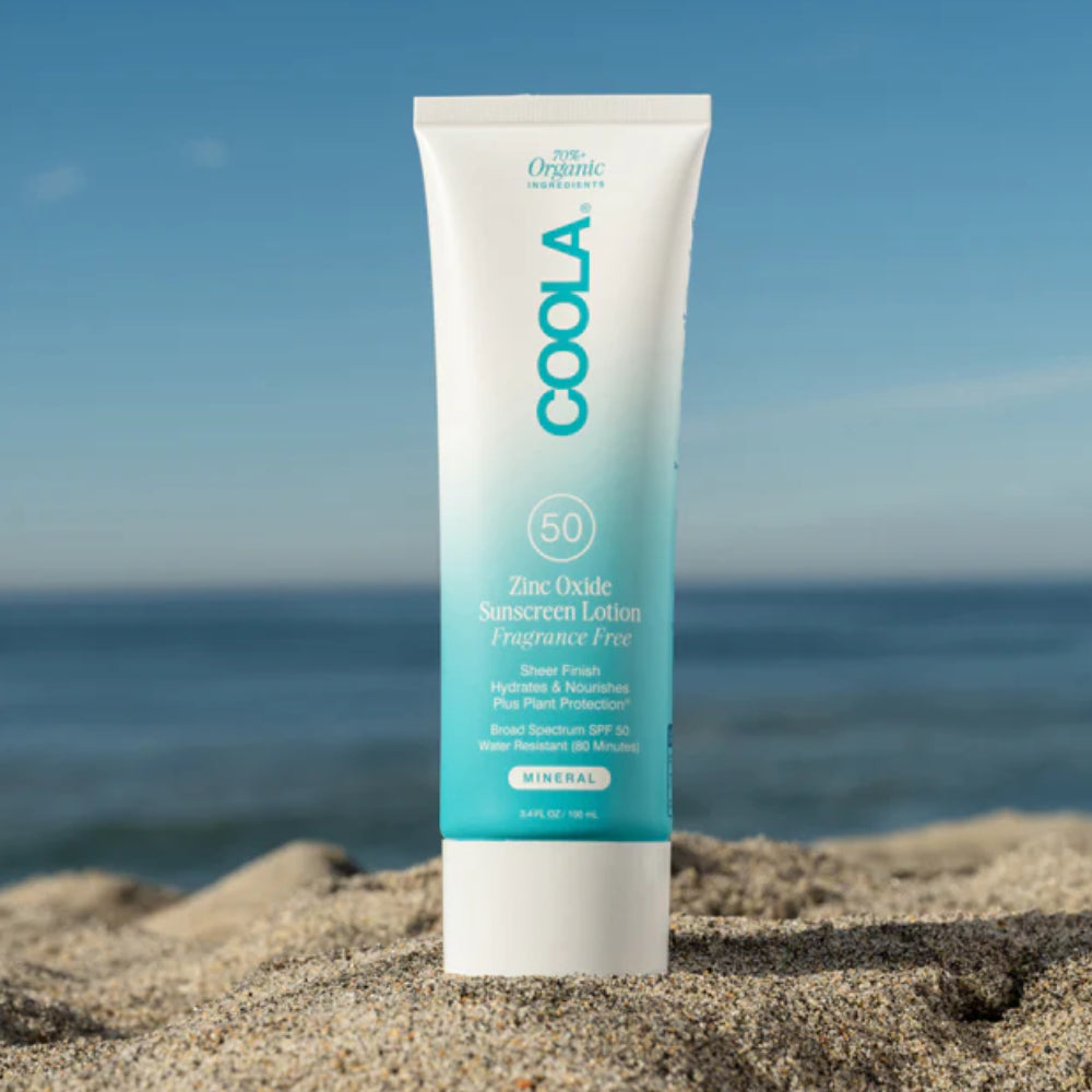 COOLA - Zinc Oxide Sunscreen Lotion Fragrance Free SPF50 100ml