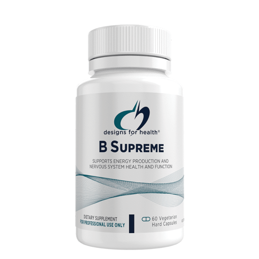 Designs For Health - B Supreme 60 vege hard caps (AU)