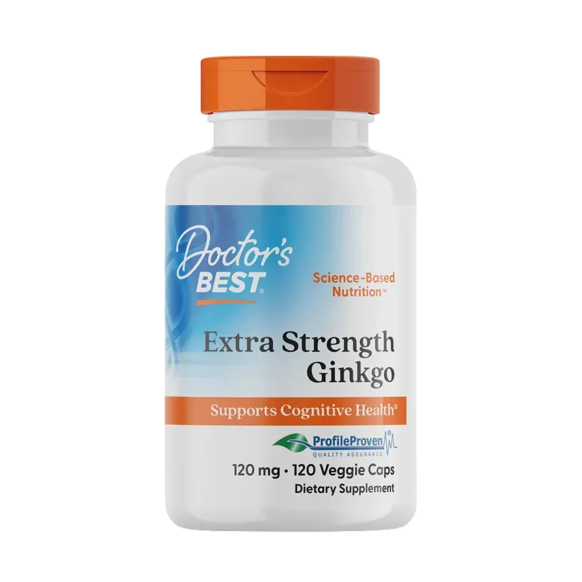 Doctors Best - Extra Strength Ginkgo (120mg) 120vc