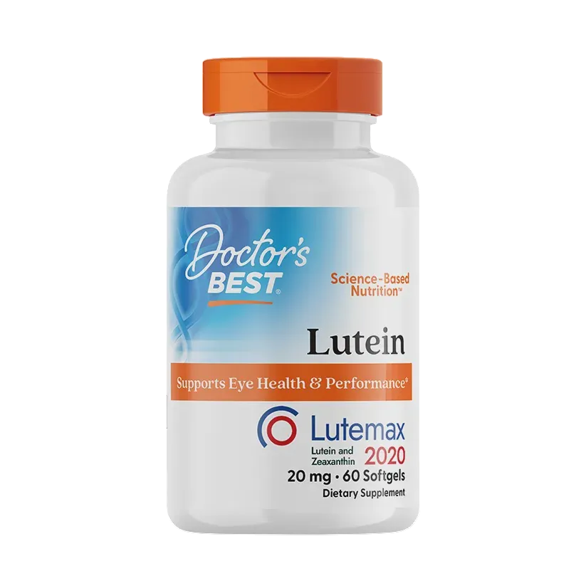 Doctors Best - Lutein with Lutemax® (20mg) 60 softgels