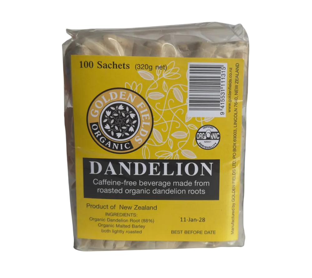 Golden Fields - Dandelion 100% Whole 100 Sachets