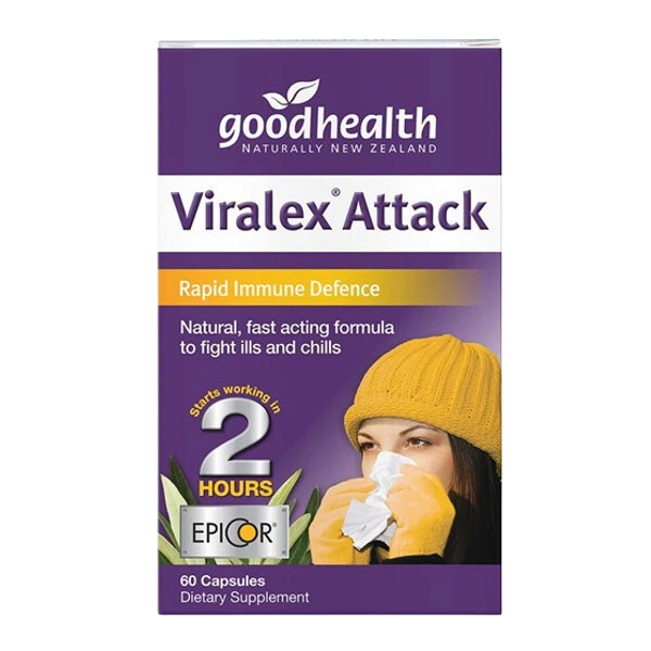 Good Health - Viralex Attack 60 caps
