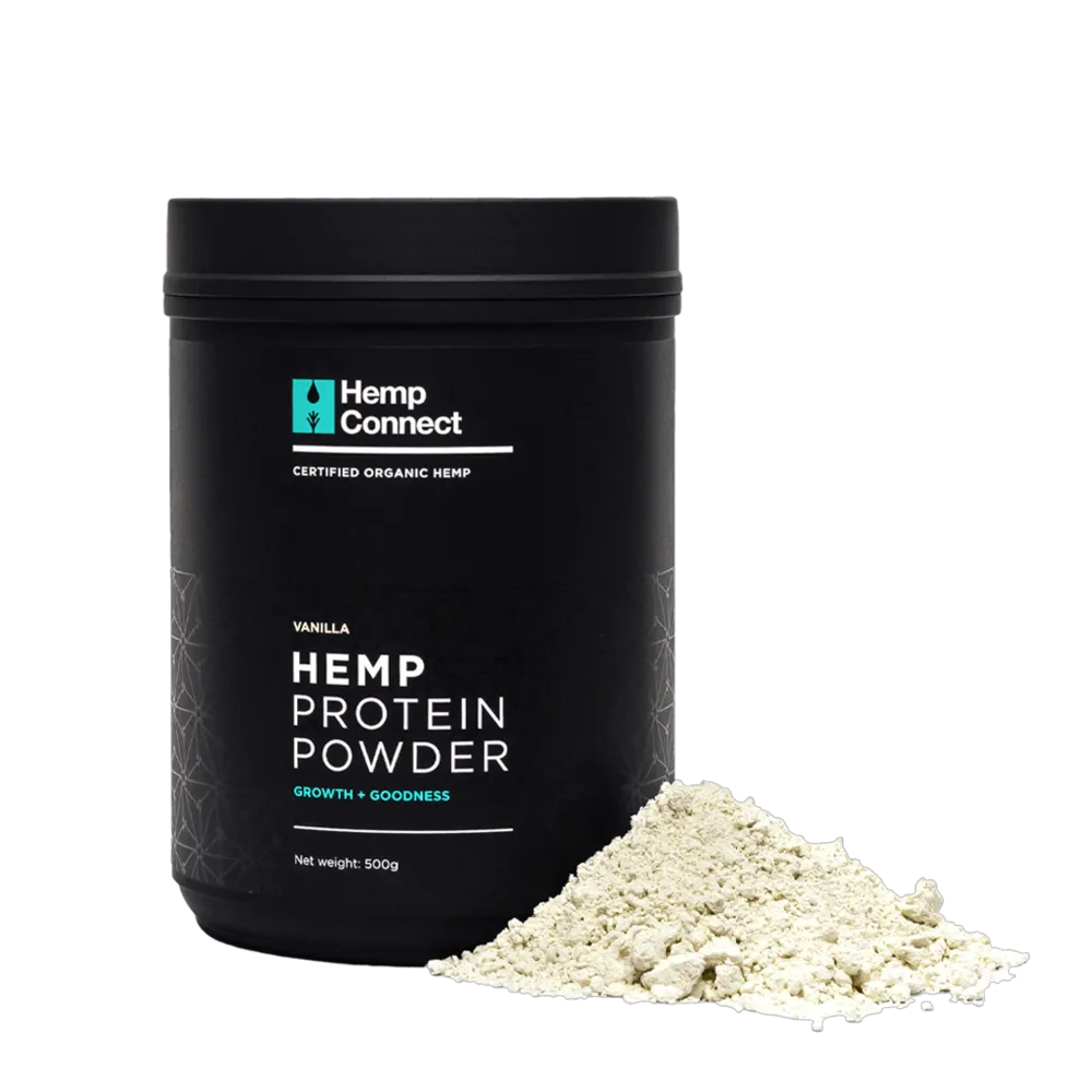 Hemp Connect - Vanilla Hemp Protein Powder 500gm
