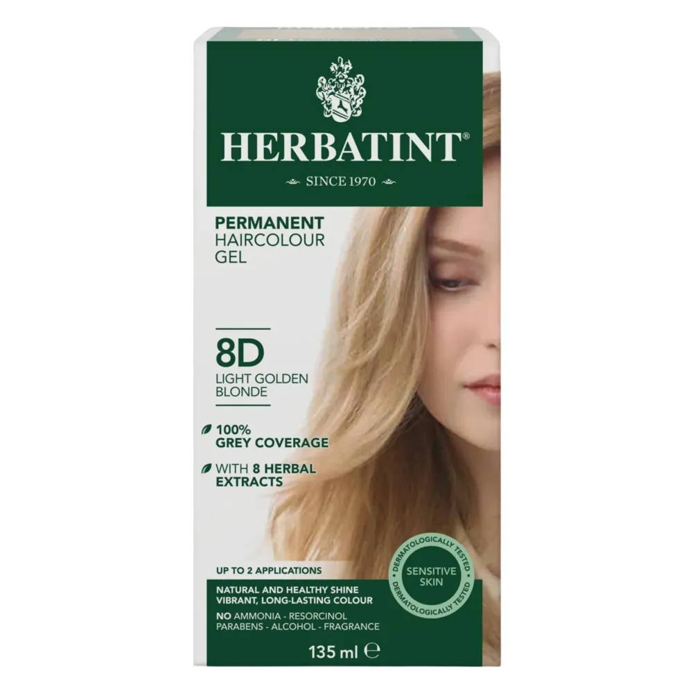 Herbatint - Light Golden Blonde 8D
