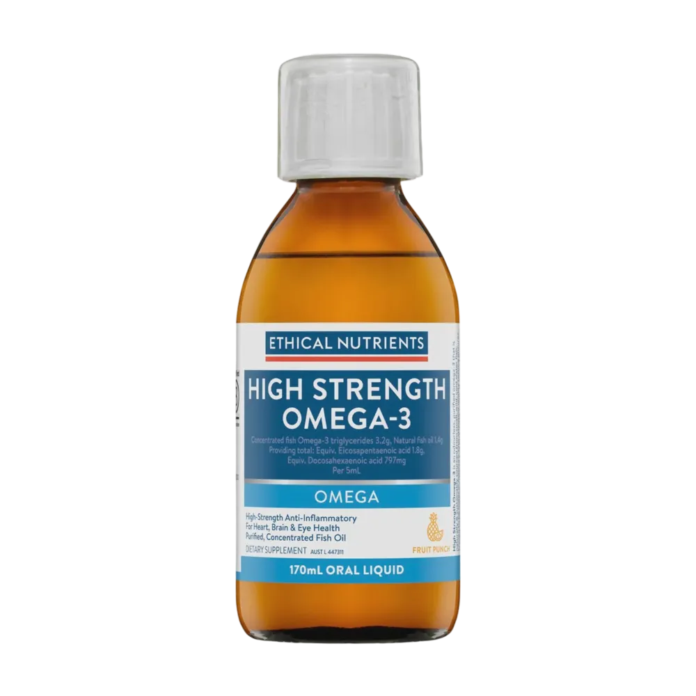 Ethical Nutrients - High Strength Omega-3 Liquid 170ml Fruit Punch