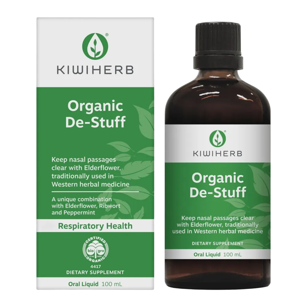 Kiwiherb - Organic De-Stuff 100ml