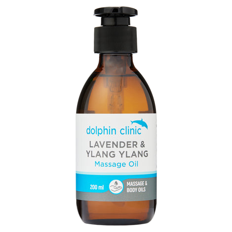 Dolphin Clinic - Lavender Ylang Ylang Massage Oil 200ml