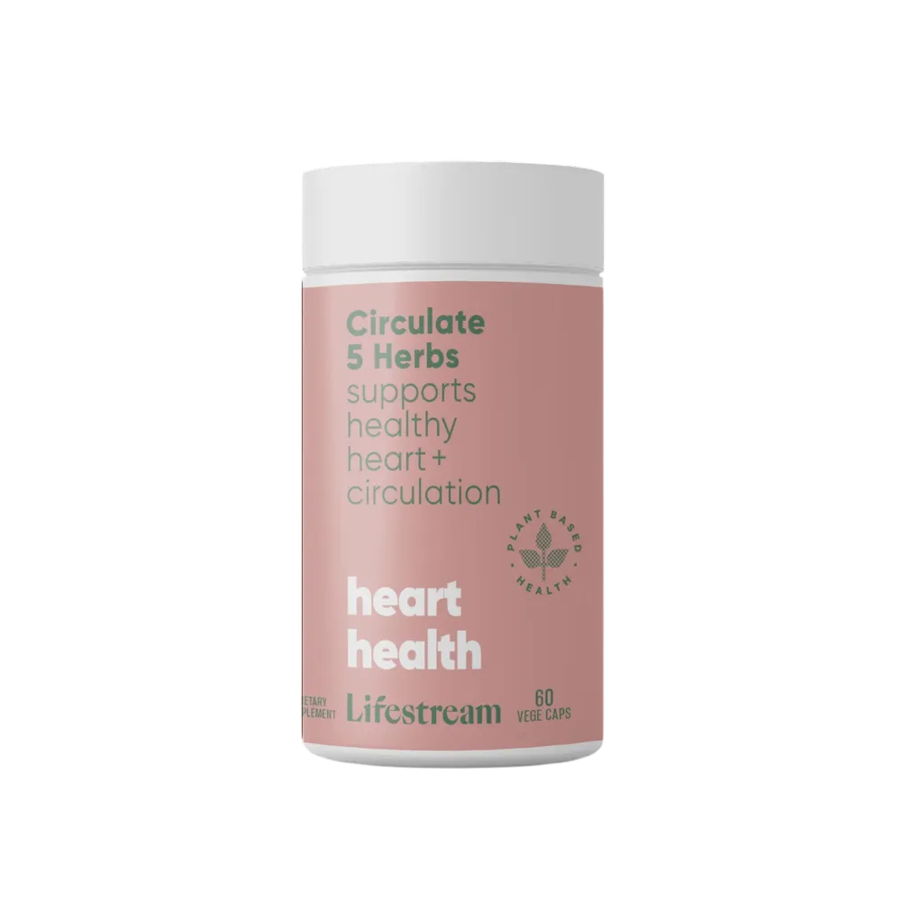 Lifestream - Circulate 5 Herbs 60 vege caps