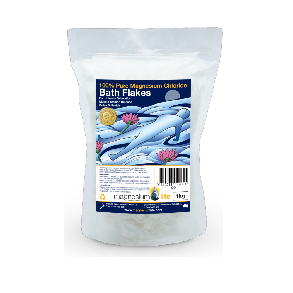 Magnesium Life - Magnesium Chloride Bath Flakes