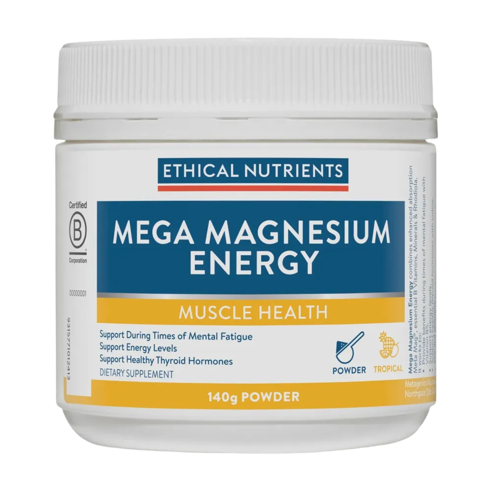 Ethical Nutrients - Mega Magnesium Energy 140g