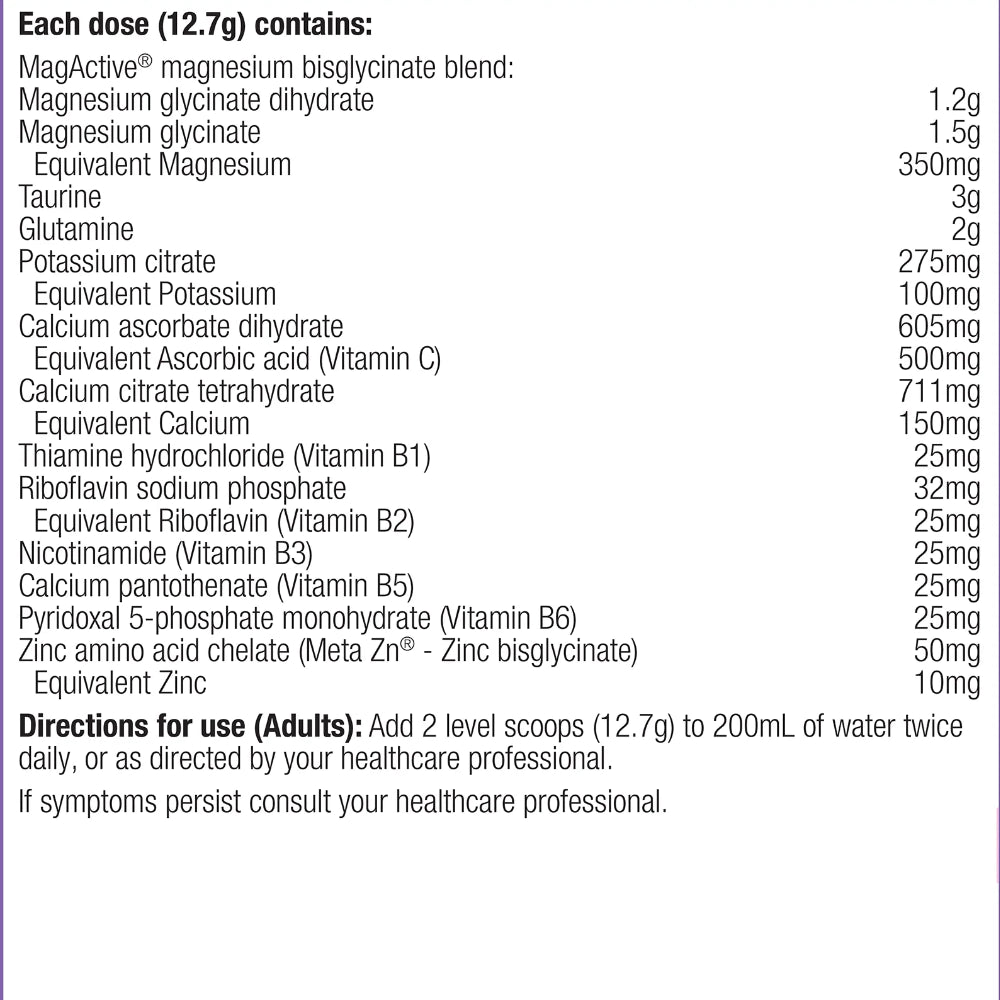 Metagenics - MetaRelax (was CalmX) Tropical 241g