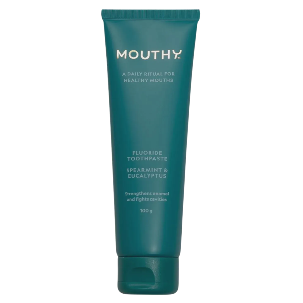 Mouthy - Flouride Toothpaste with Spearmint and Eucalyptus 100g