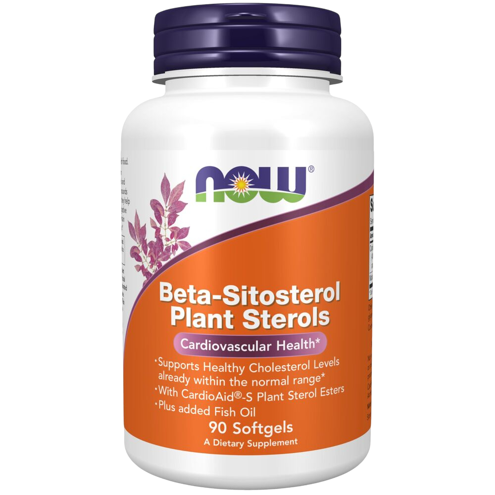 NOW - Beta-Sitosterol Plant Sterols 90 softgels