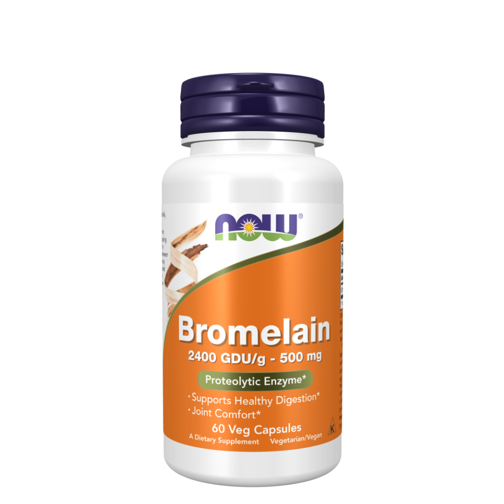 NOW - Bromelain 500mg 60 vcaps