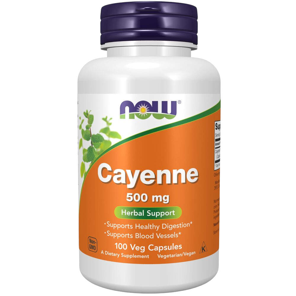 NOW - Cayenne, 500 mg 100 VC