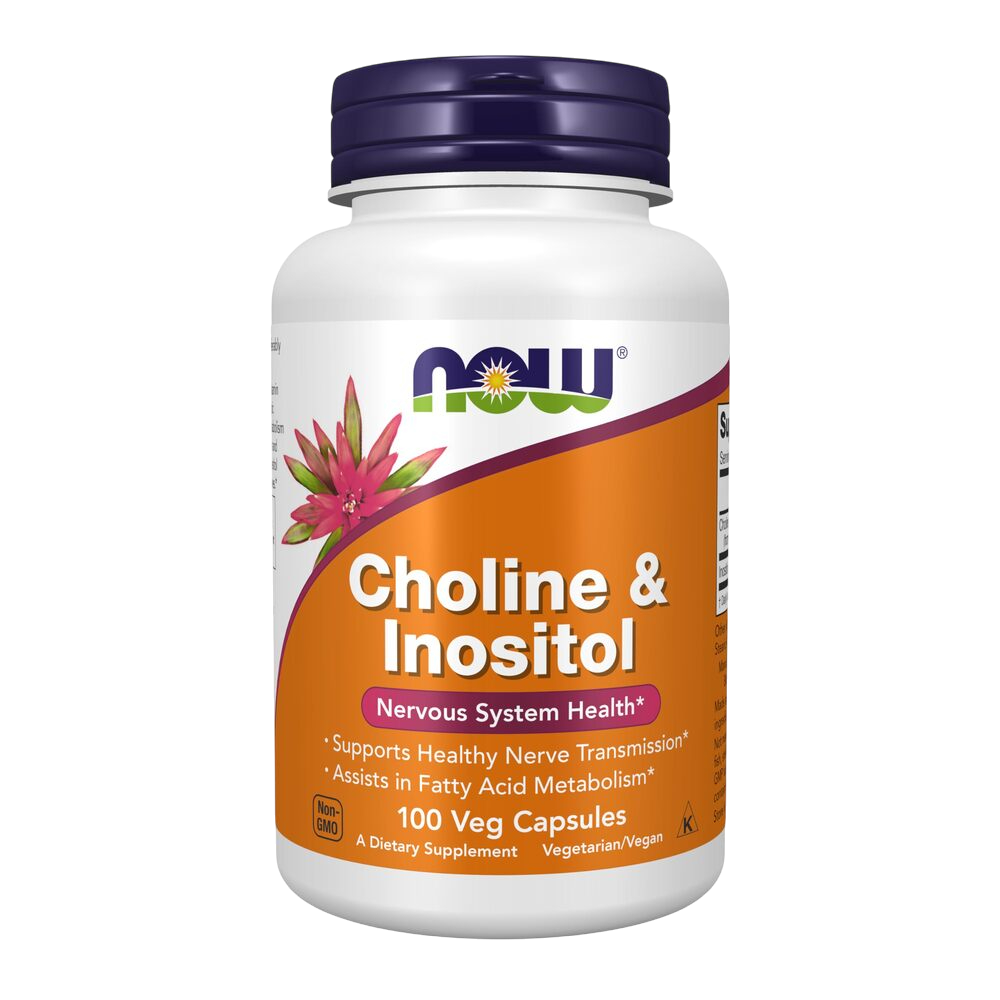 NOW - Choline & Inositol, 500 mg 100 Caps