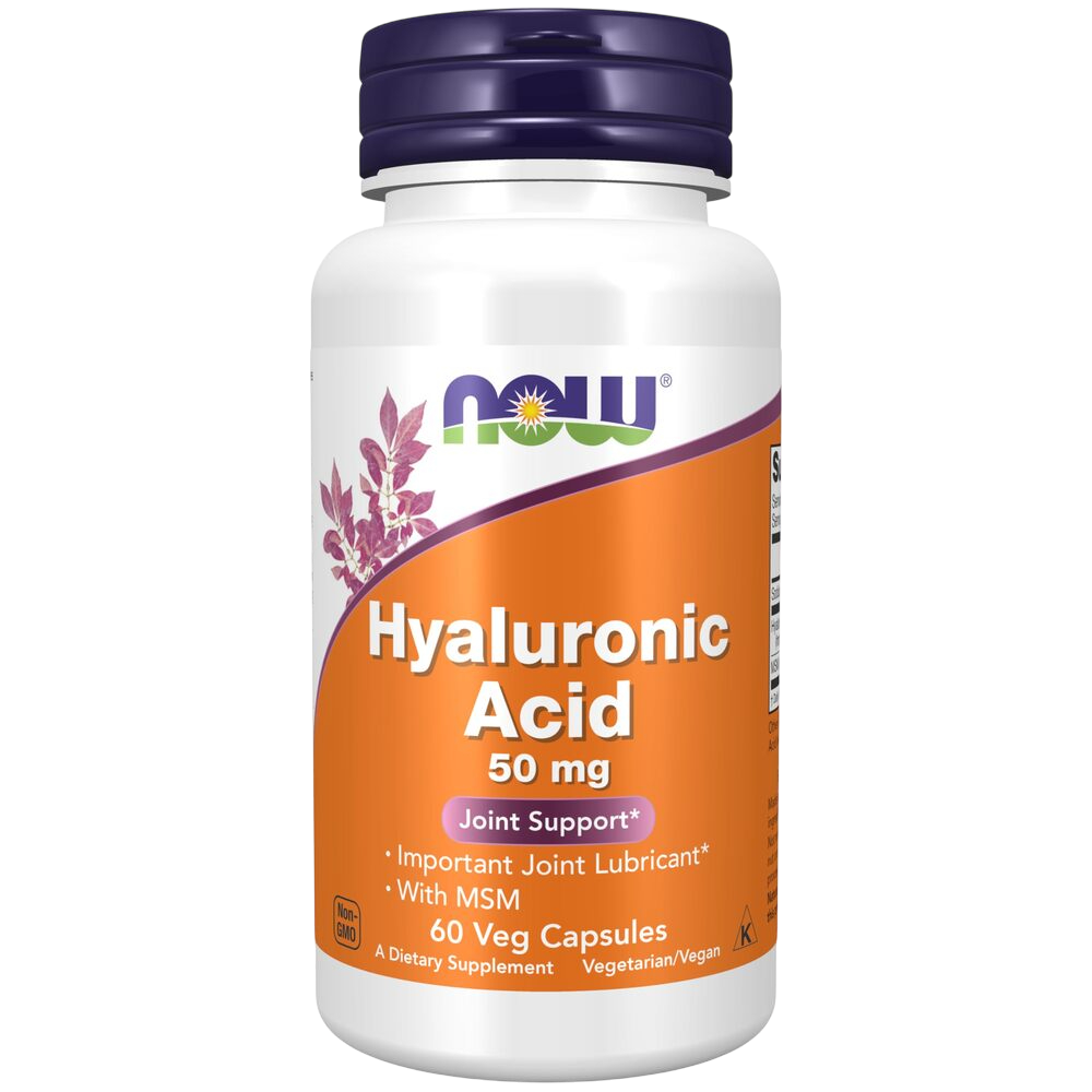 NOW - Hyaluronic acid 60 vege caps