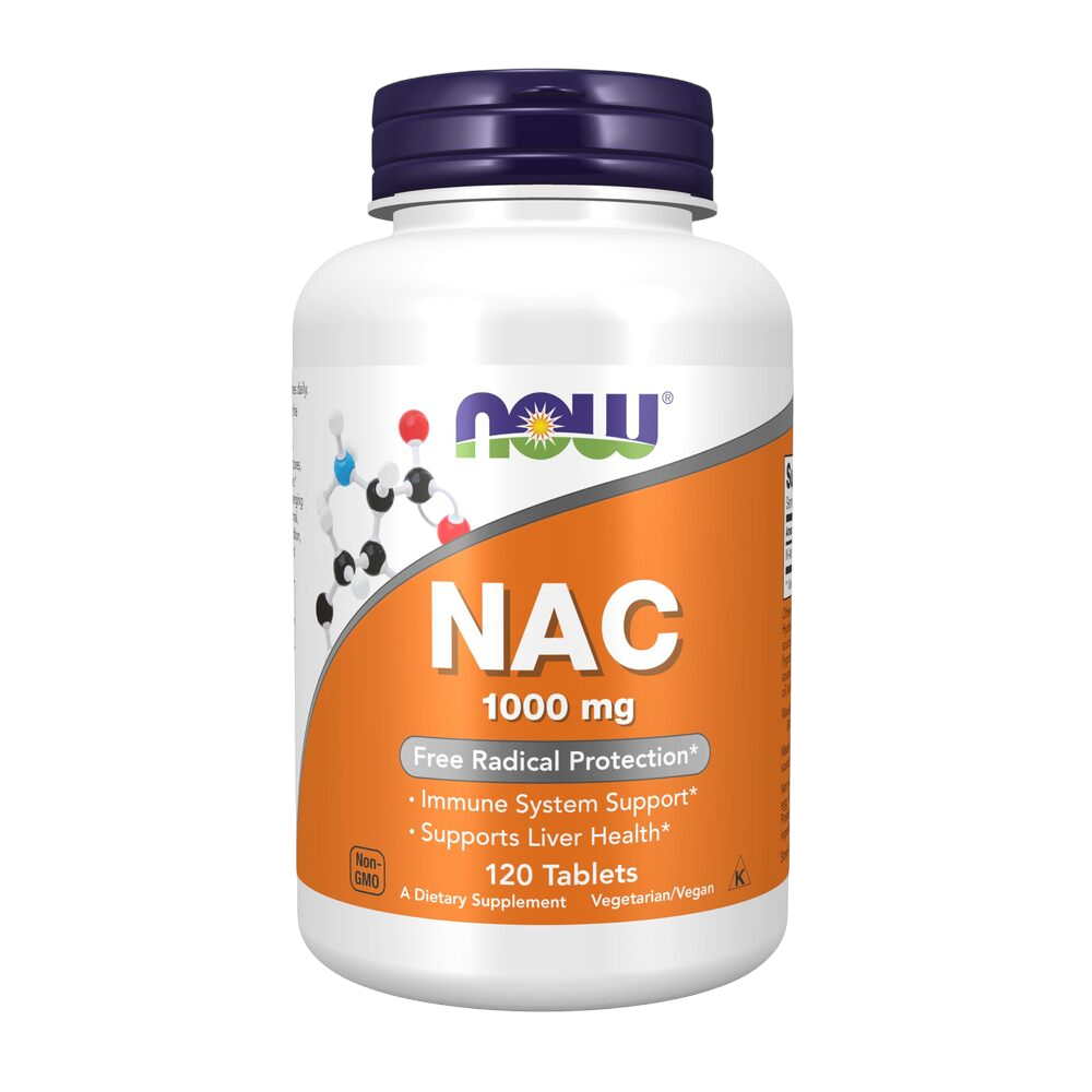 NOW - NAC, 1000mg, 120T