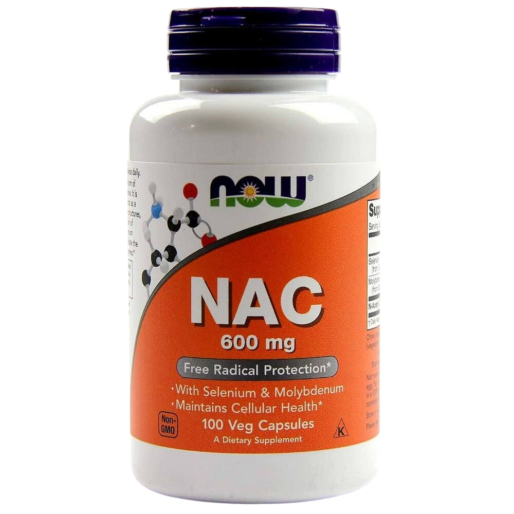 NOW - NAC, 600mg, 100VC