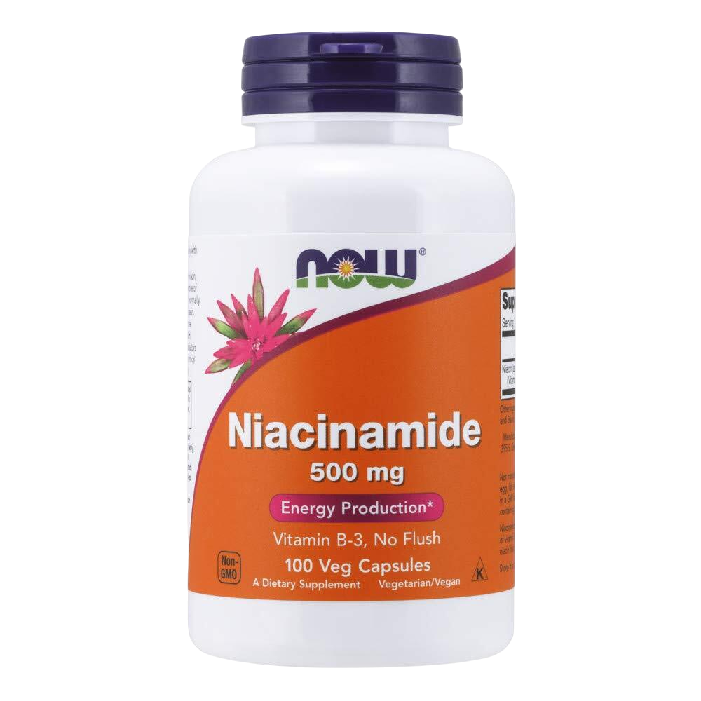 NOW - Niacinamide, 500 mg 100 VC