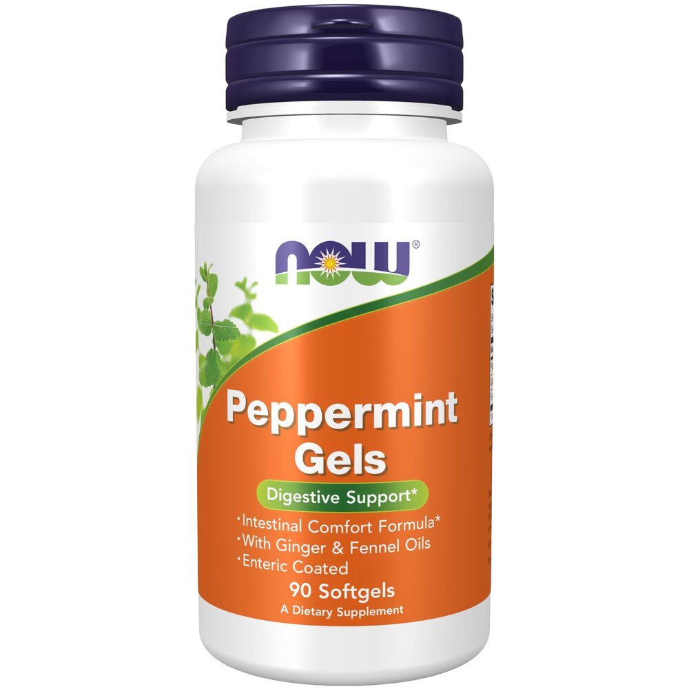 NOW - Peppermint Gels 90 Soft gels
