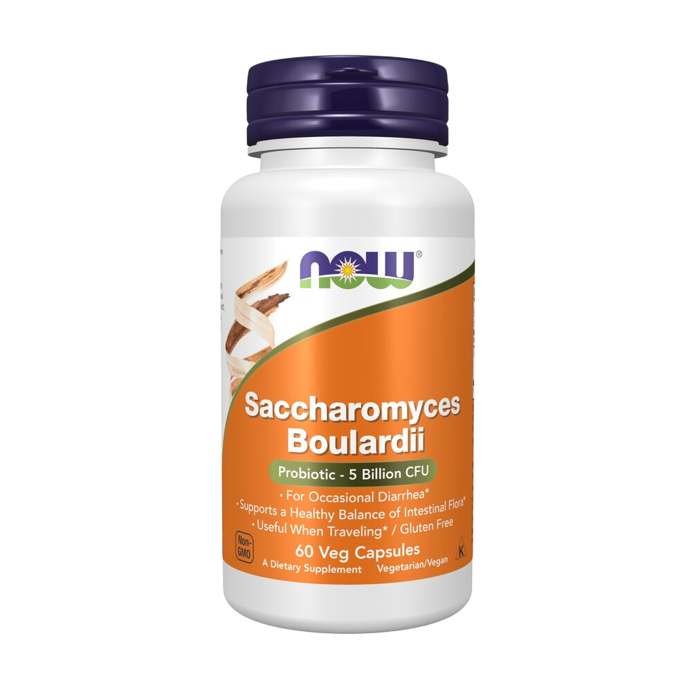 NOW - Saccharomyces Boulardii, Gastrointestinal Support