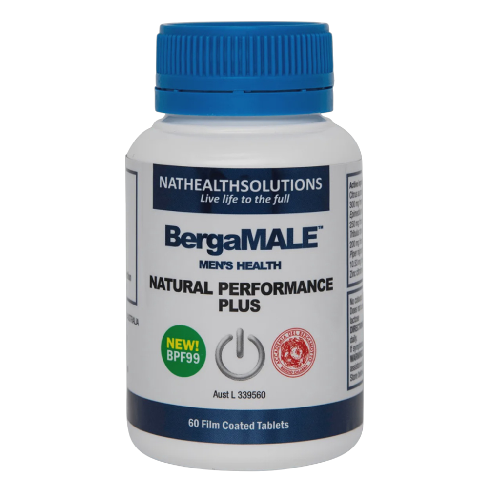 NatHealthSolutions - BergaMALE + Natural Performance Plus - 60