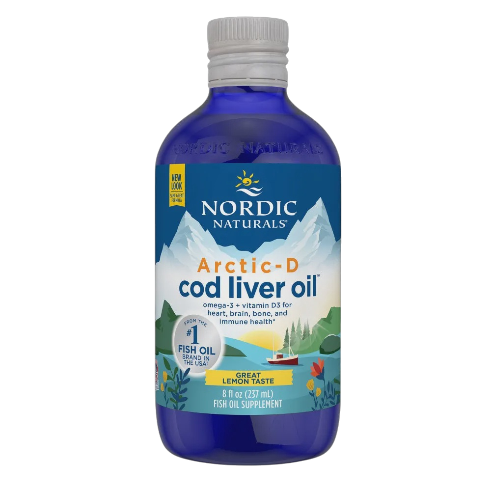 Nordic Naturals - Arctic Cod Liver Oil Liquid - Lemon 237ml