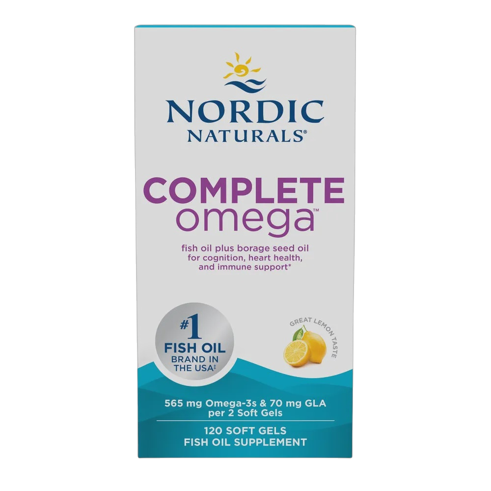 Nordic Naturals - Complete Omega - Lemon 120 softgels