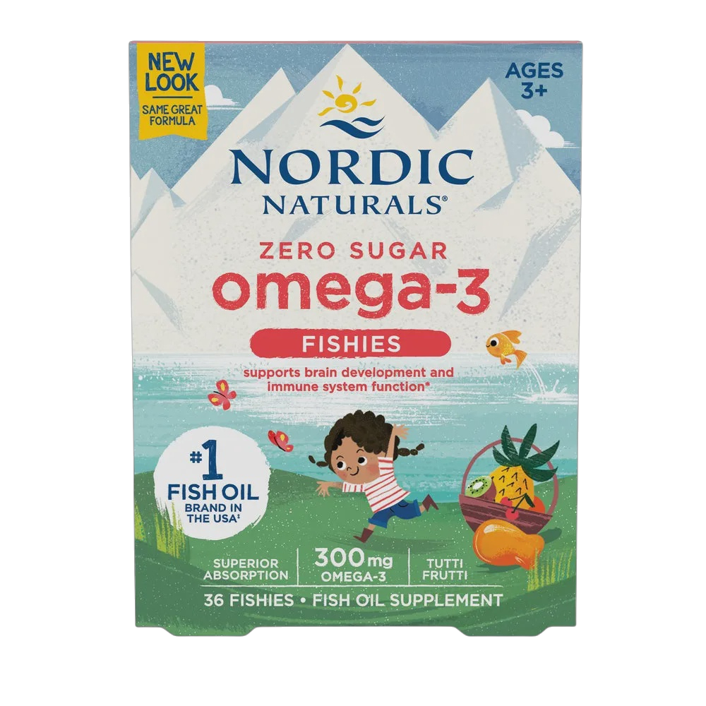 Nordic Naturals - Nordic Omega-3 Fishies - Tutti Fruiti (exp. 6-9 months) 36 fishies