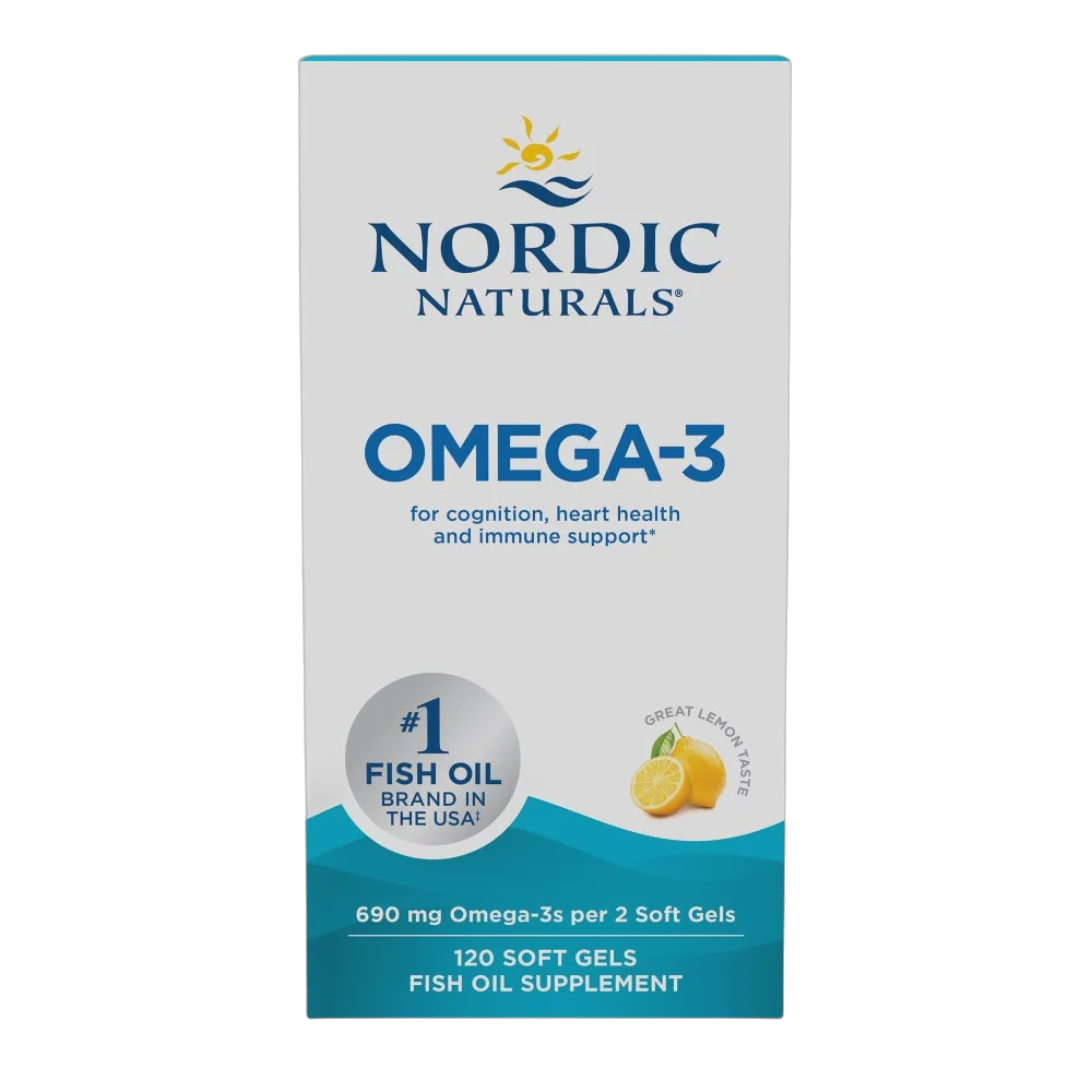 Nordic Naturals - Omega-3 - Lemon 120 softgels
