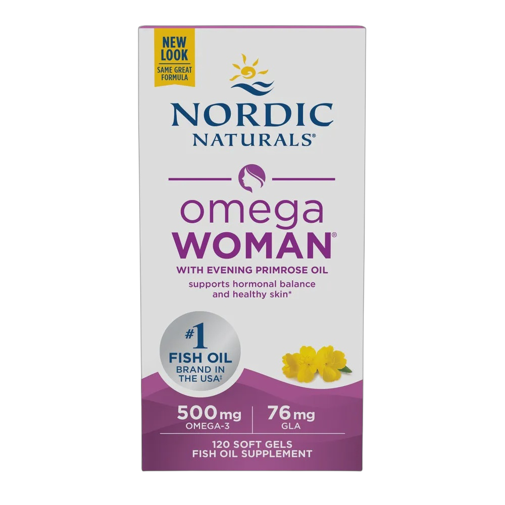 Nordic Naturals - Omega Woman - Lemon 120 softgels