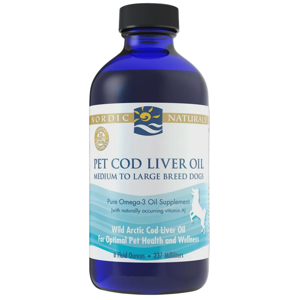 Nordic Naturals - Pet Cod Liver Oil Liquid -Unflavoured 237ml