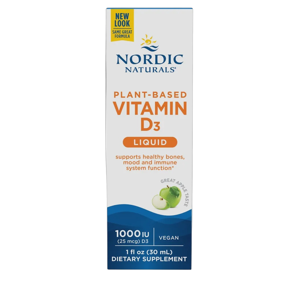 Nordic Naturals - Plant Based Vitamin D3 30ml Liquid