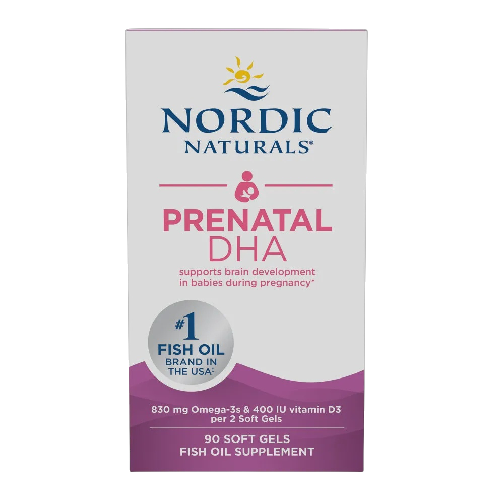 Nordic Naturals - Prenatal DHA - Unflavoured 90 softgels