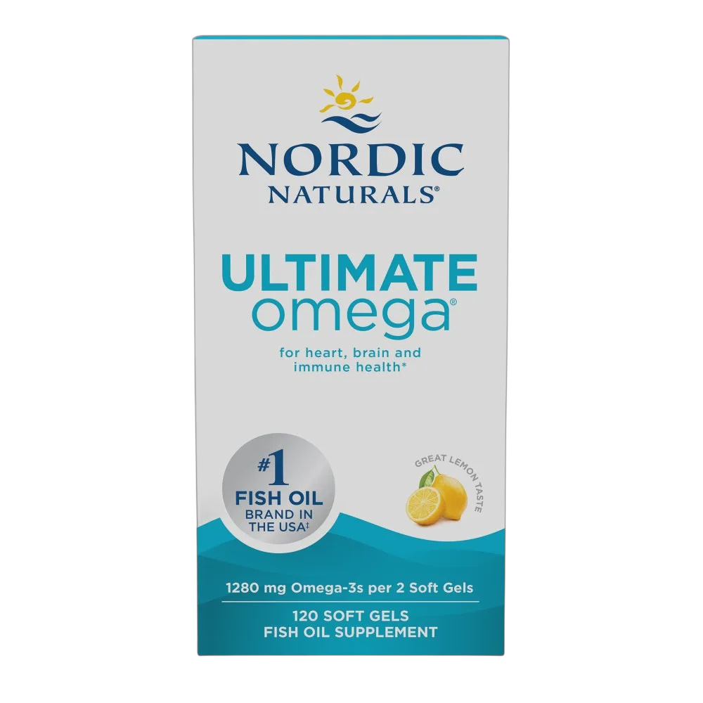Nordic Naturals - Ultimate Omega - Lemon 120 softgels