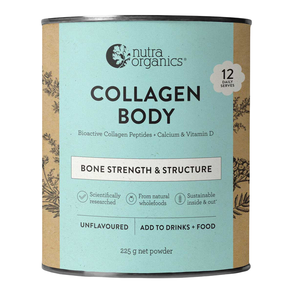 Nutra Organics - Collagen Body with Fortibone 225g