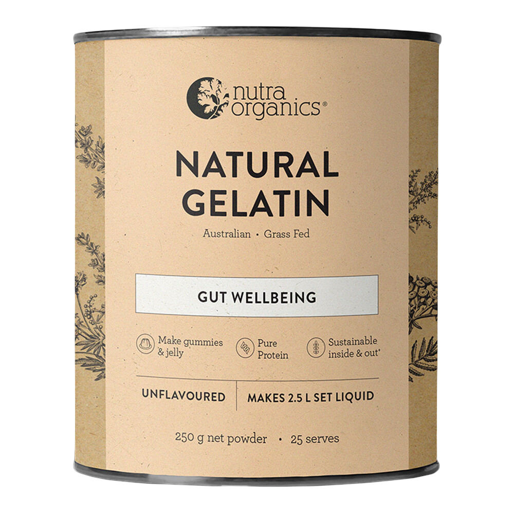 Nutra Organics - Natural Gelatin 250g