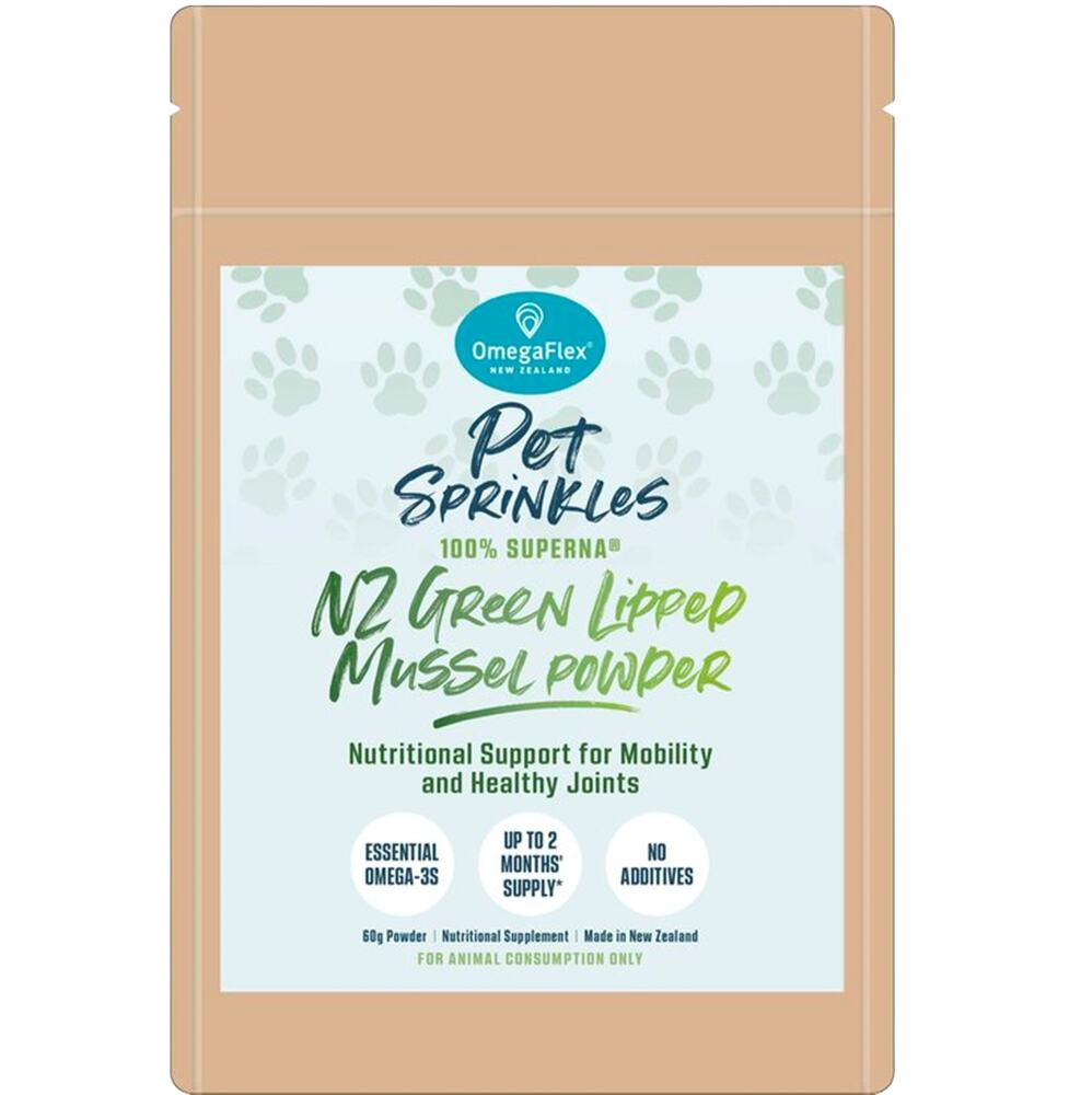 OmegaFlex - Pet Sprinkles GLM 60g