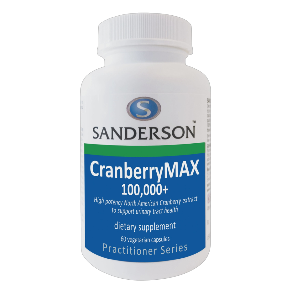 Sanderson - CranberryMAX 100,000+ 60 caps