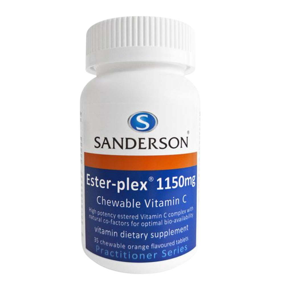 Sanderson - Ester-plex Vitamin C 1150mg Orange Chewable 35 tabs