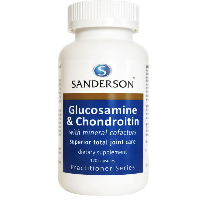 Sanderson - Glucosamine & Chondroitin with cofactors 120 caps